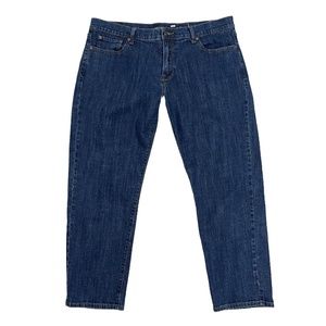 Lucky Brand Blue Jeans 221 Original Straight Mens 40 x 30